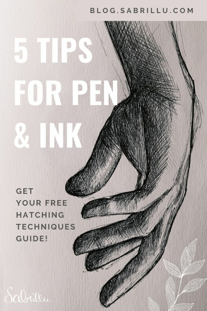 Pen and ink drawing - 6 reasons you should try it today!