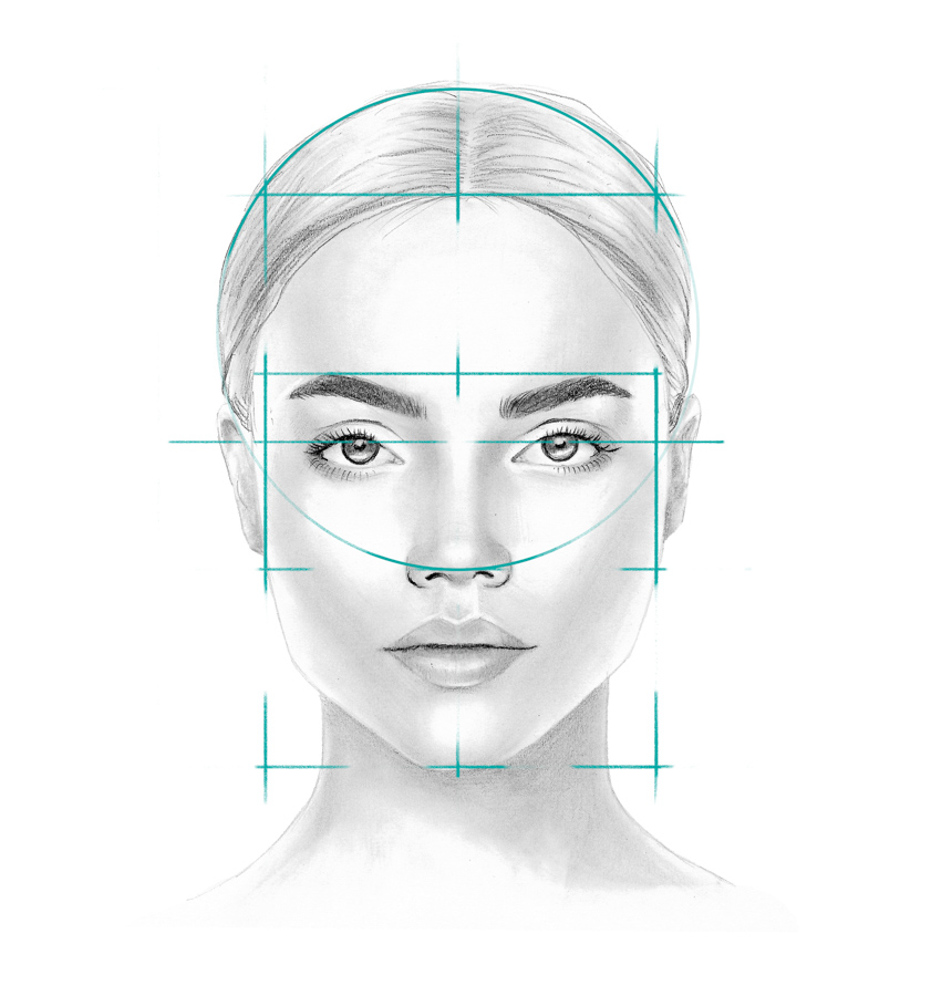 Outline drawing young female face with a mysterious look Quick and easy  recolorable shape isolated from background Vector illustration Stock  Vector Image  Art  Alamy
